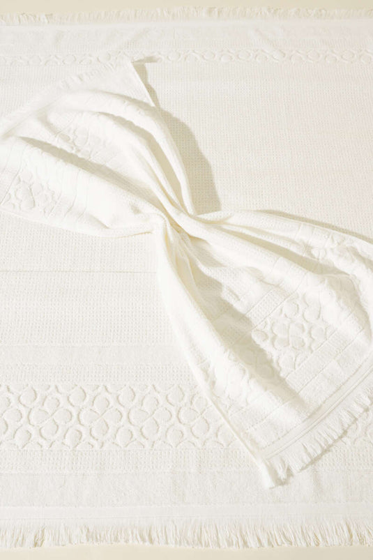 Egyptian Bath Towel Set of 2 Ecru