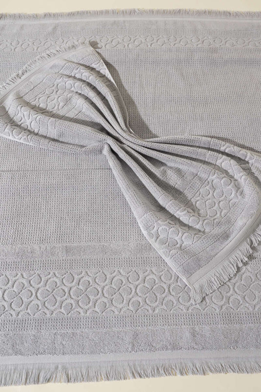 Egyptian Bath Towel Set of 2 Gray