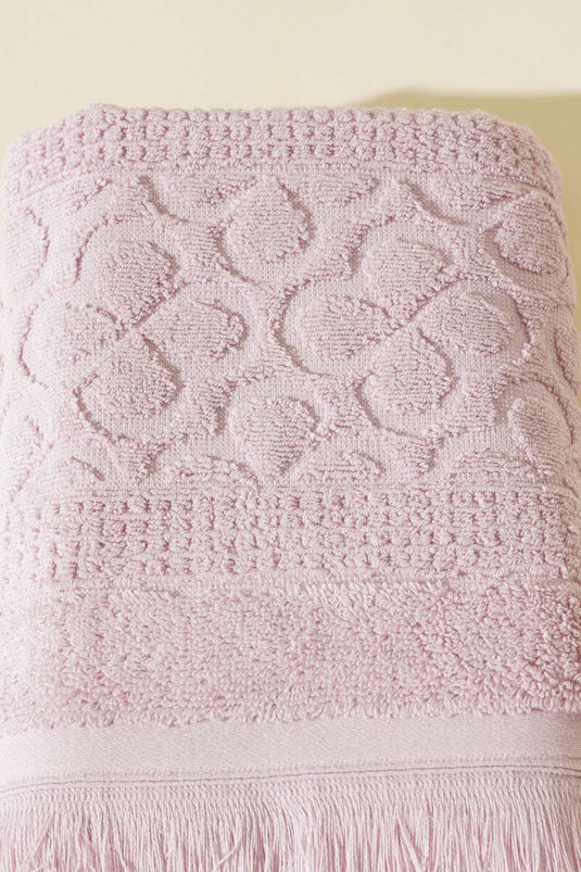 Mısır El Yüz Havlusu Lila