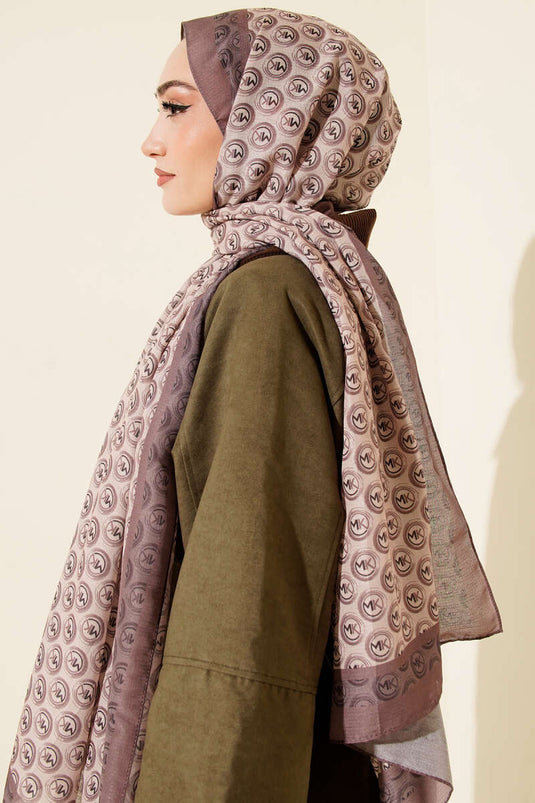 MK Desen Lina Châle Latte