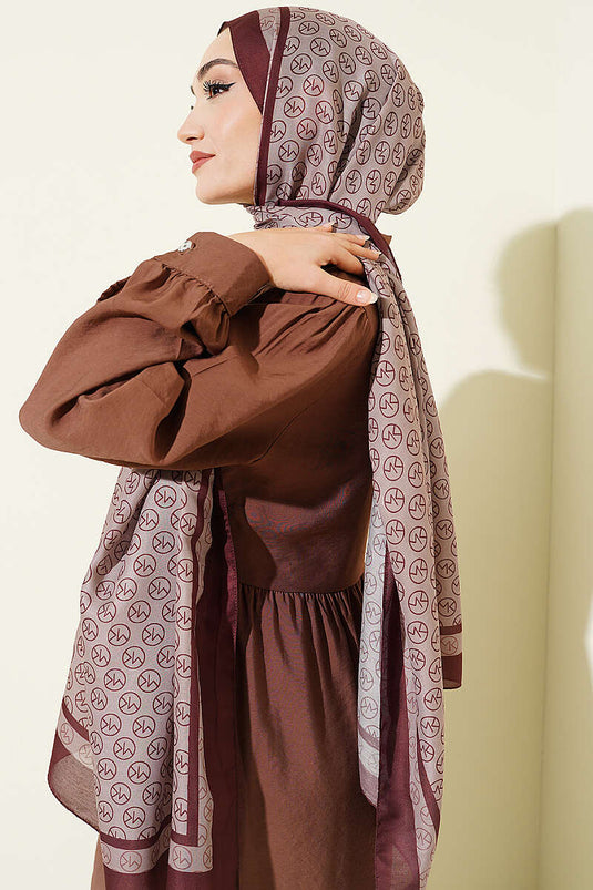 MK Desen Liva Modal Marron