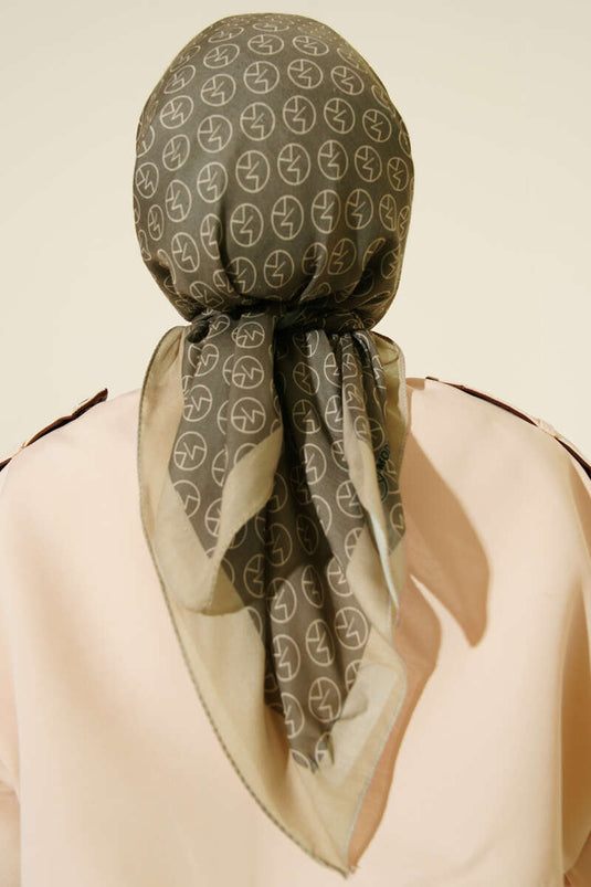 وشاح ناعم من MK Pattern Henna Green