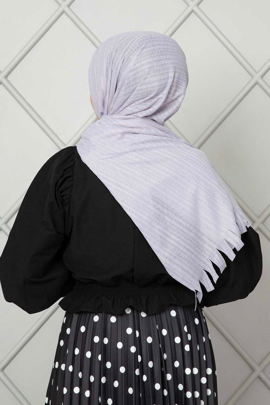 Muslin Hijab Scarf Gray