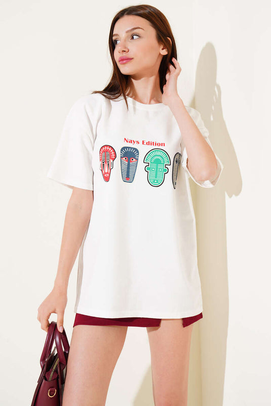 Nays Edition Printed T-shirt White