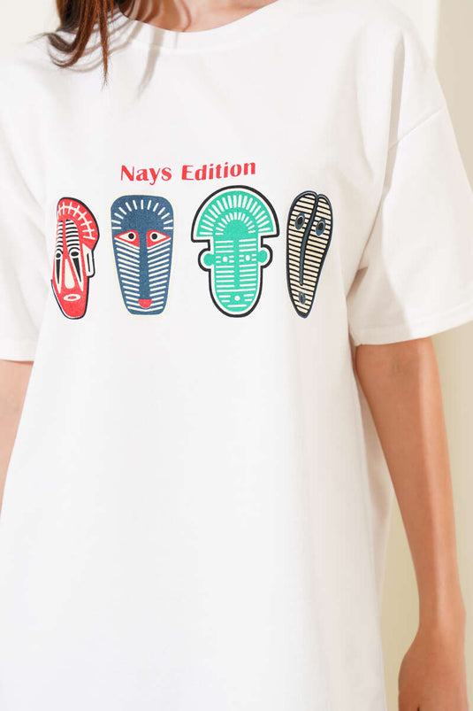 Nays Edition Printed T-shirt White