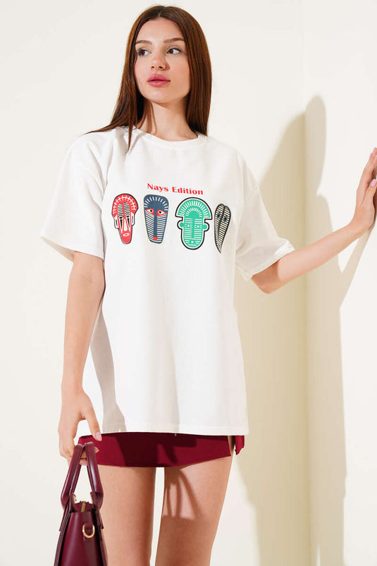 Nays Edition Printed T-shirt White