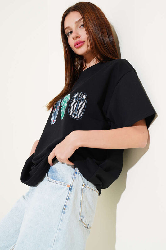 Nays Edition Printed T-shirt Black