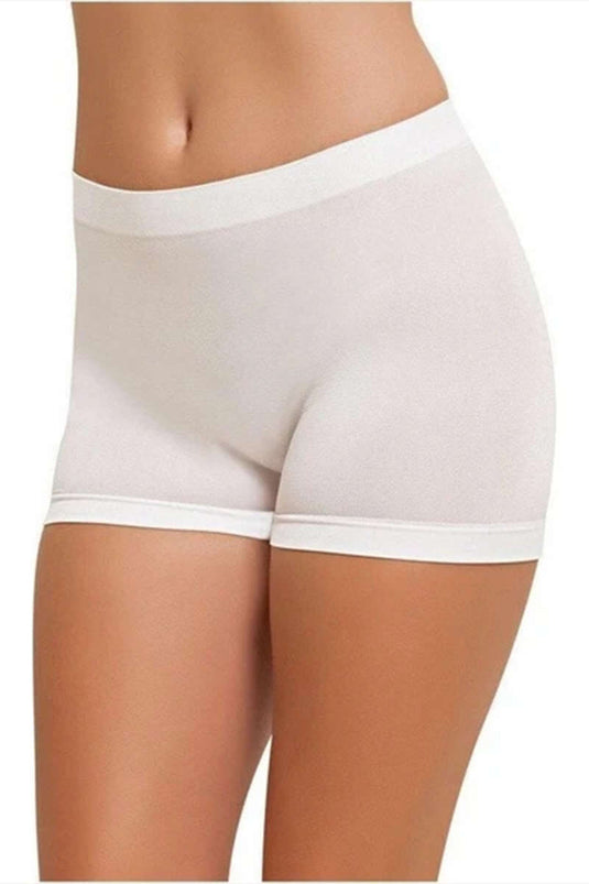 NBB Seamless Shorts White