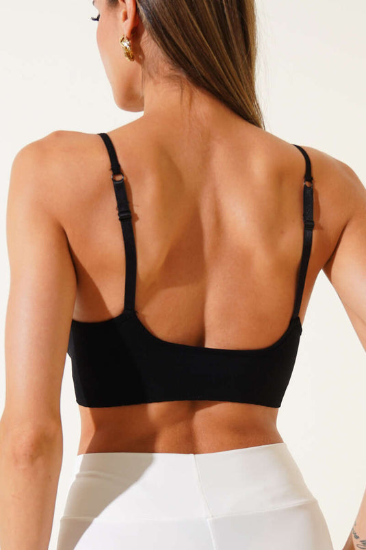 NBB Drop Seamless Bra Black