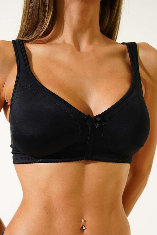 Soutien-gorge NBB Double Micro-Réducteur Noir