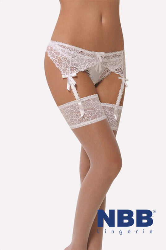 NBB Garter White