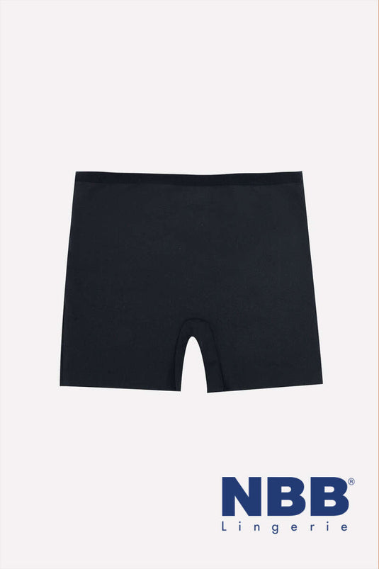 NBB Laser Cut Boxer Shorts Black