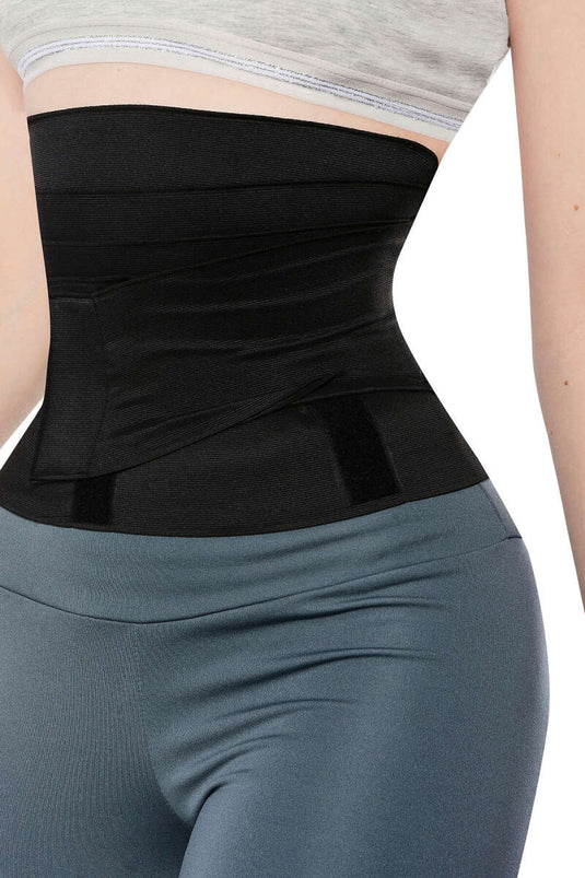 NBB Wickelkorsett Schwarz