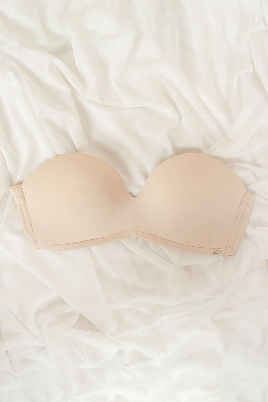 Soutien-gorge sans bretelles rembourré et sans armatures NBB Dix