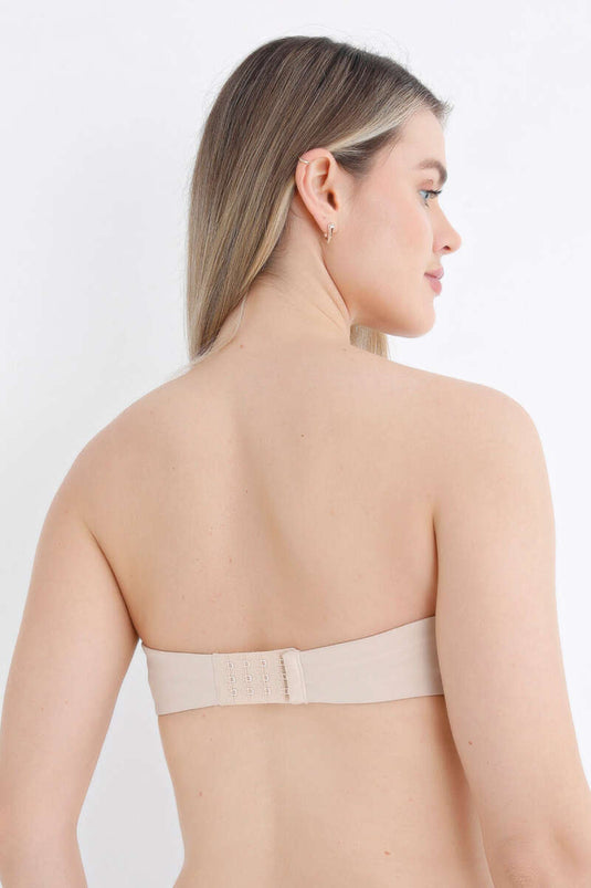 Soutien-gorge sans bretelles rembourré et sans armatures NBB Dix