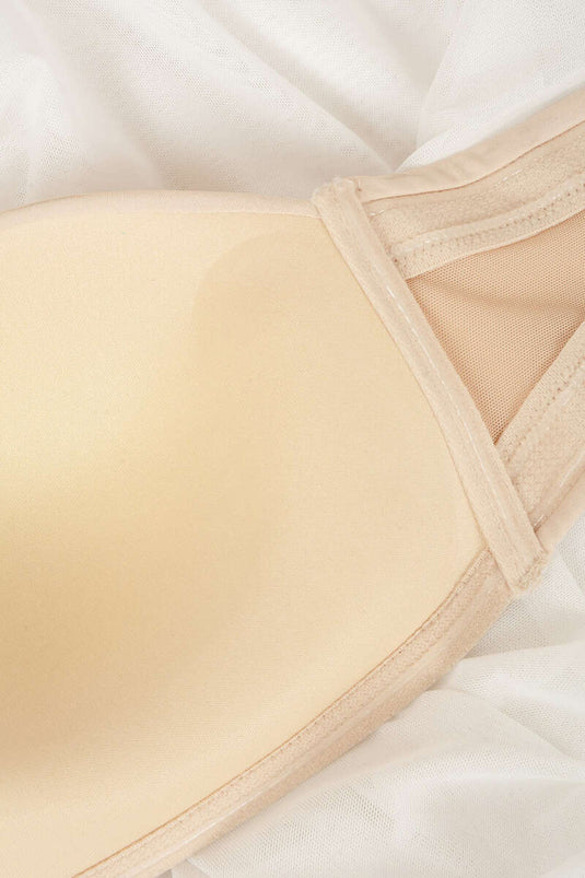 Soutien-gorge sans bretelles rembourré et sans armatures NBB Dix