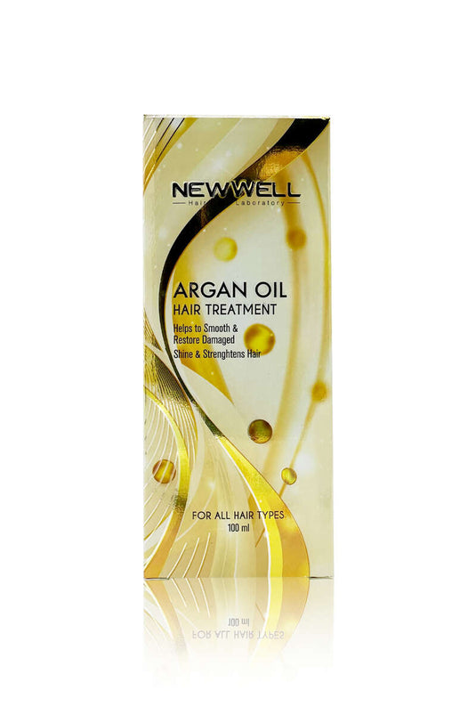 Huile d'argan nourrissante pour cheveux New Well