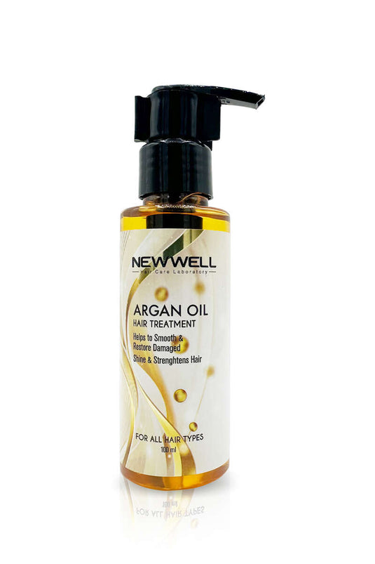 Huile d'argan nourrissante pour cheveux New Well