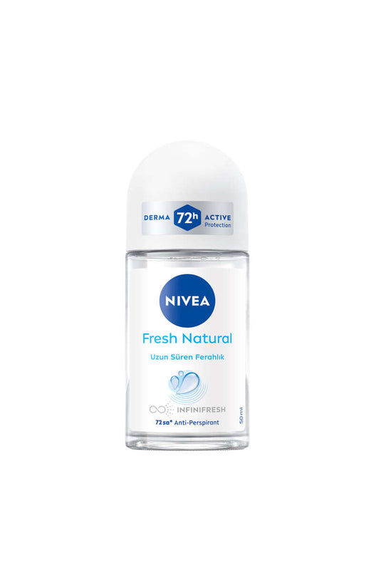 Nivea Fresh Natural 72 Hour Ocean Extracts Women's Roll-on Deodorant 50 ml