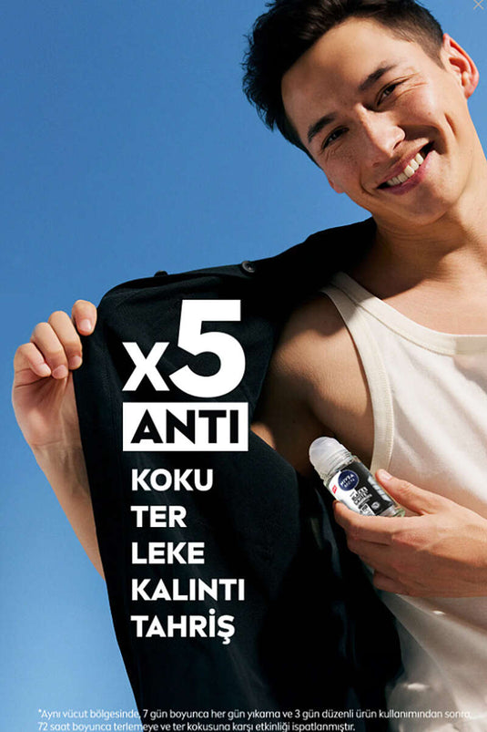 Nivea Roll-On Uomo 25ML+25ML Pacchetto Vantaggio Originale