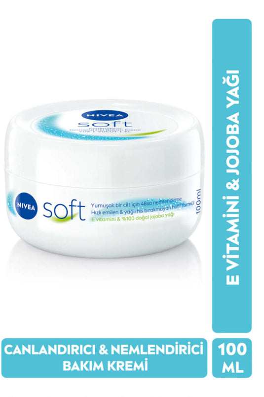 Crème hydratante Nivea Soft 100 ml
