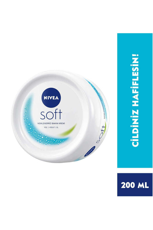 Crème hydratante Nivea Soft 200 ml