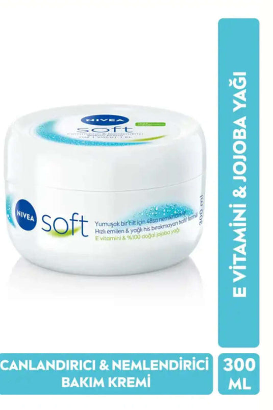 Crème Hydratante Nivea Soft 300 Ml