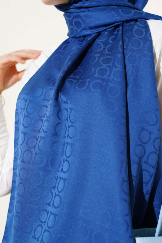 Châle jacquard à motif oméga Parlement