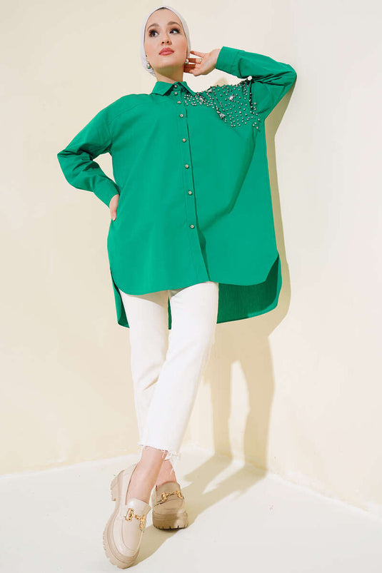 Tunique Pierre Perlée Épaule Benetton