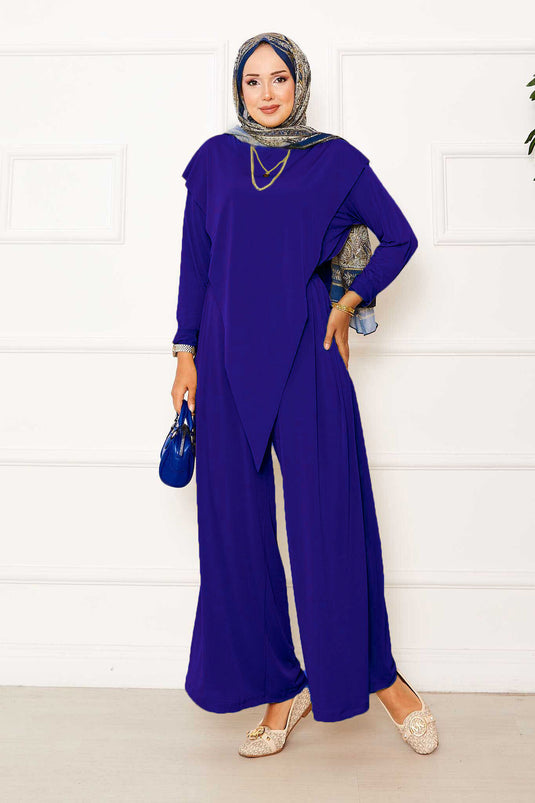 Ensemble deux pièces Sandy avec détail asymétrique sur le devant