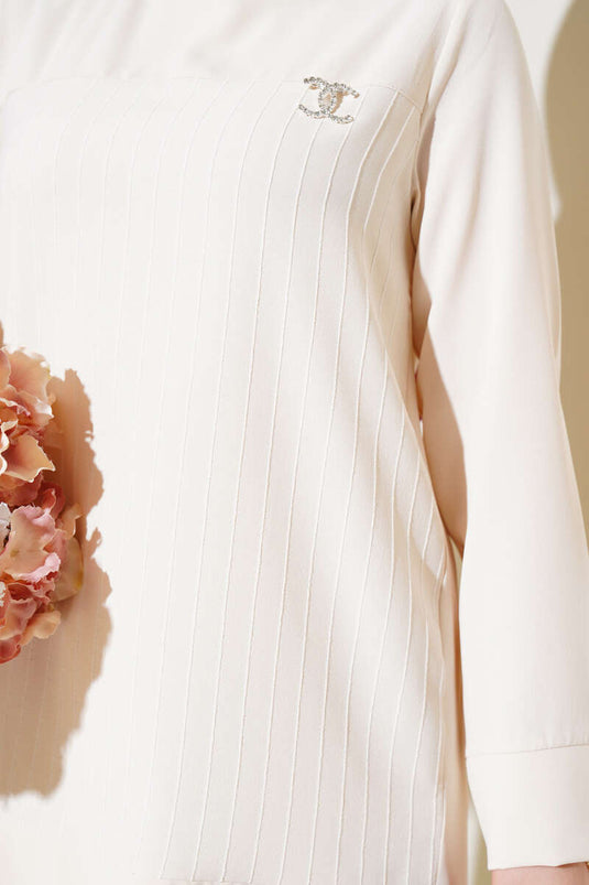 Önü Çizgili İkili Takım Taş