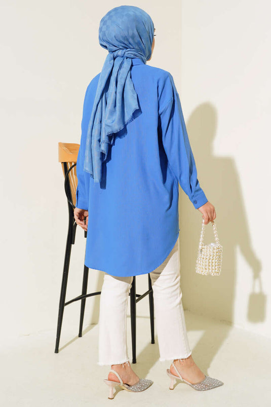 Detailed Shirt Indigo