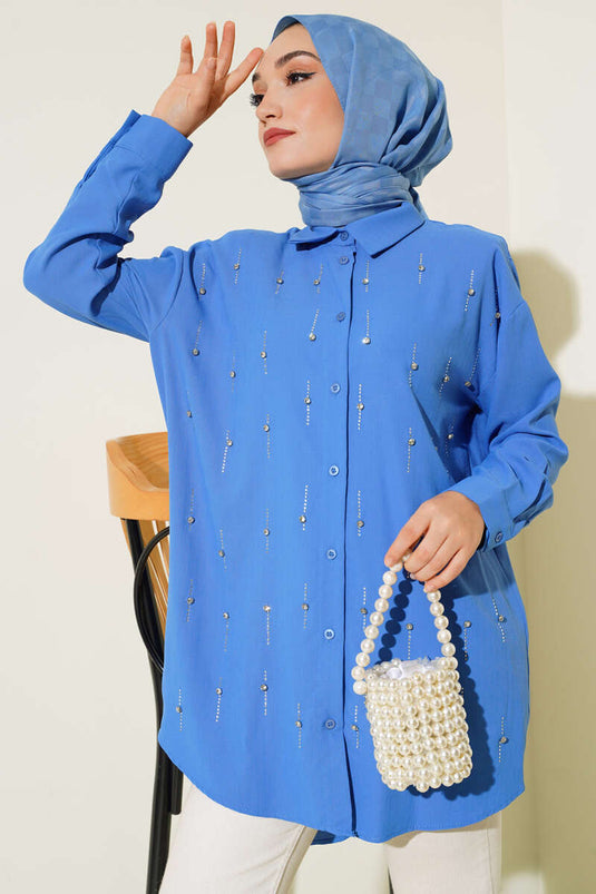 Detailed Shirt Indigo