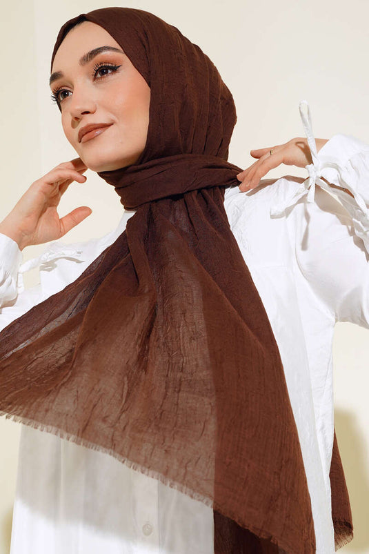 Châle Krash en bambou biologique, café amer