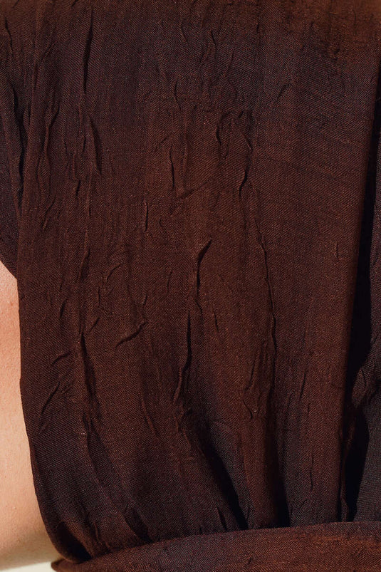 Châle Krash en bambou biologique, café amer