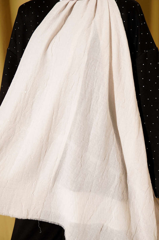 وشاح كرش من الخيزران العضوي بيج فاتح -174