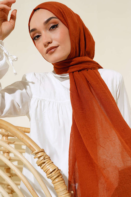 Organik Bambu Kraş Şal Taba -98