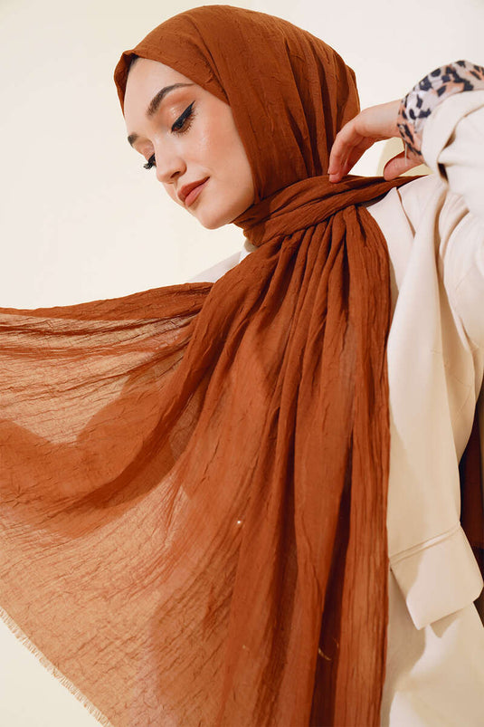 Organik Bambu Kraş Şal Toprak -51