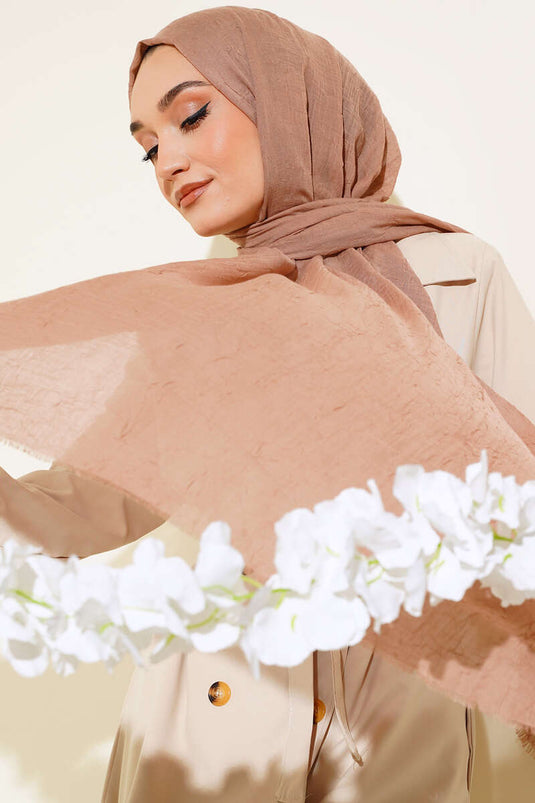 Châle Krash en bambou biologique et vison