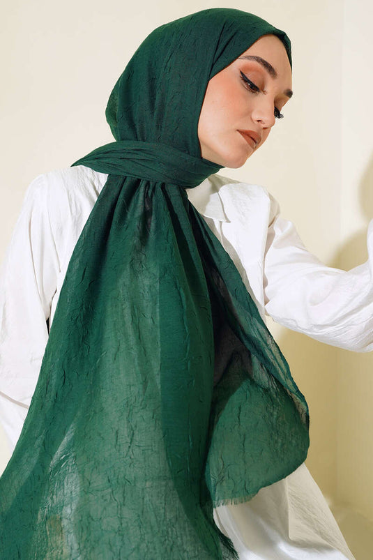 شال كراس من الخيزران العضوي زمرد