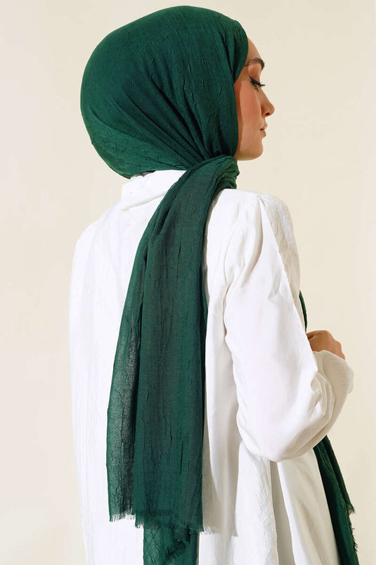 شال كراس من الخيزران العضوي زمرد