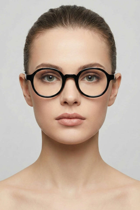 Orion Serisi Şeffaf Gözlük Siyah