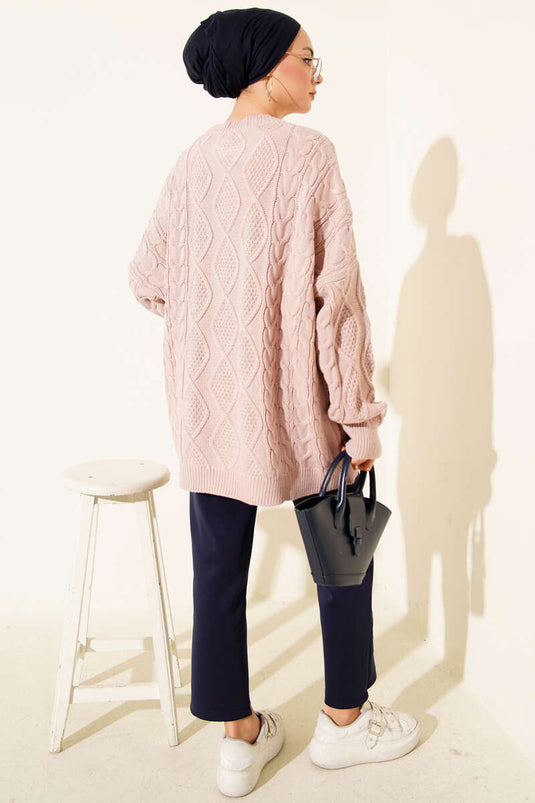 بودرة سترة محبوكة