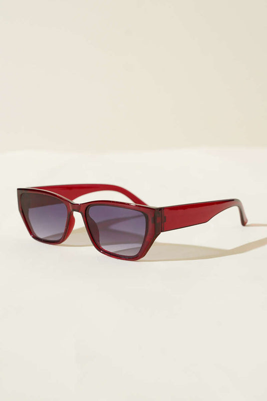 Lunettes de la série Otrera, couleur bordeaux