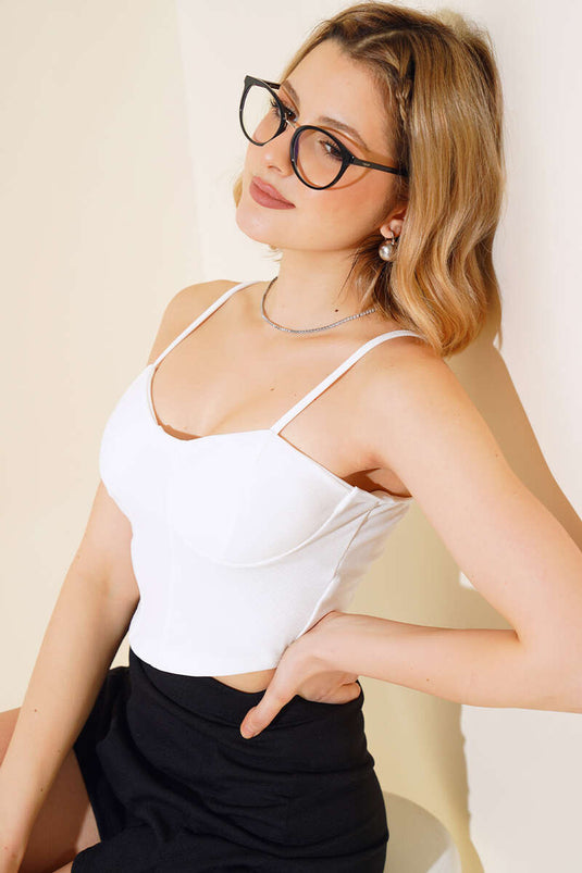 Ottoman Blouse White