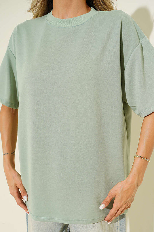 Oversize Basic T-shirt Mint