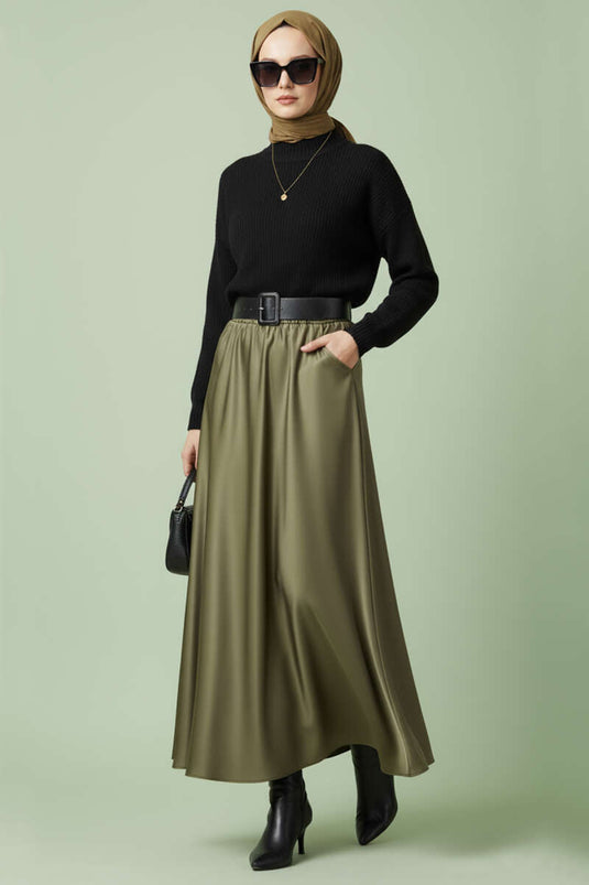 Oversize Knitted Sweater Black