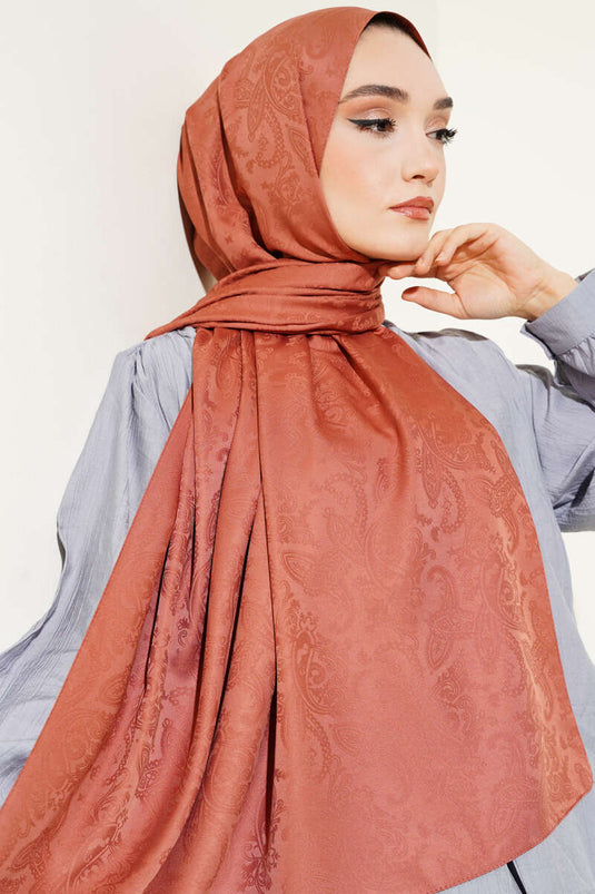 Paisley Pattern Jacquard Shawl Tile