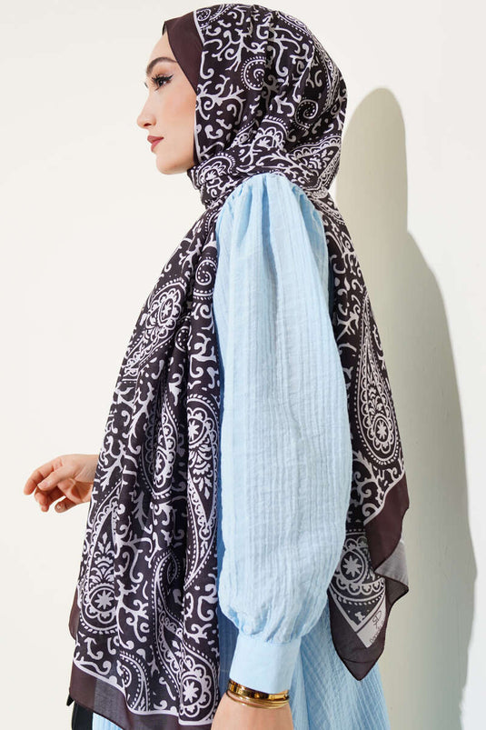 Paisley Desenli Soft Şal Nefti