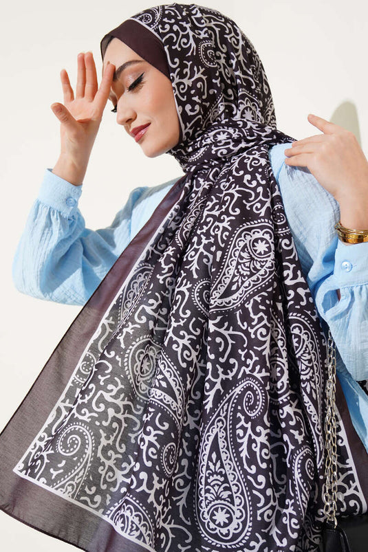 Paisley Desenli Soft Şal Nefti
